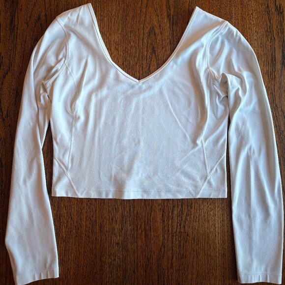 Lululemon Align white long sleeve - Picture 5 of 7